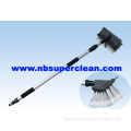 Alloy heavy duty auto boat and vehicle wash car cleaning brush